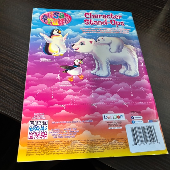 Lisa Frank color and trace book - Picture 2 of 2